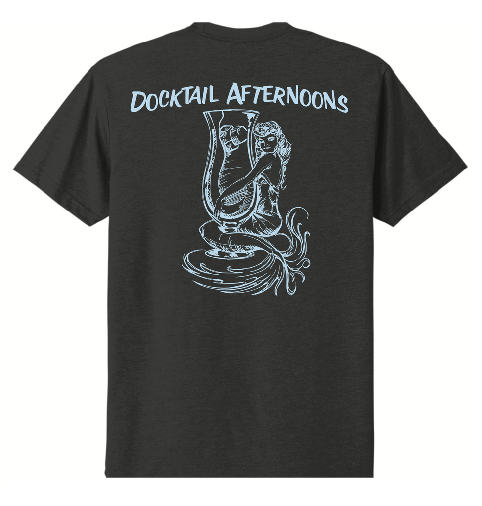 Docktail T Shirt - Charcoal