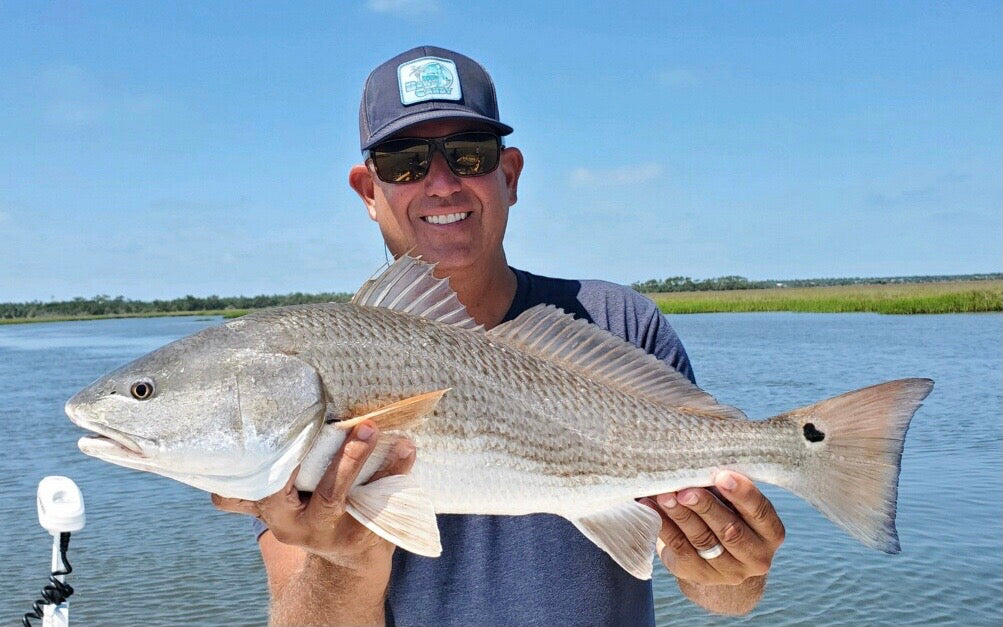 Red Drum SPF Performance Fishing Shirt